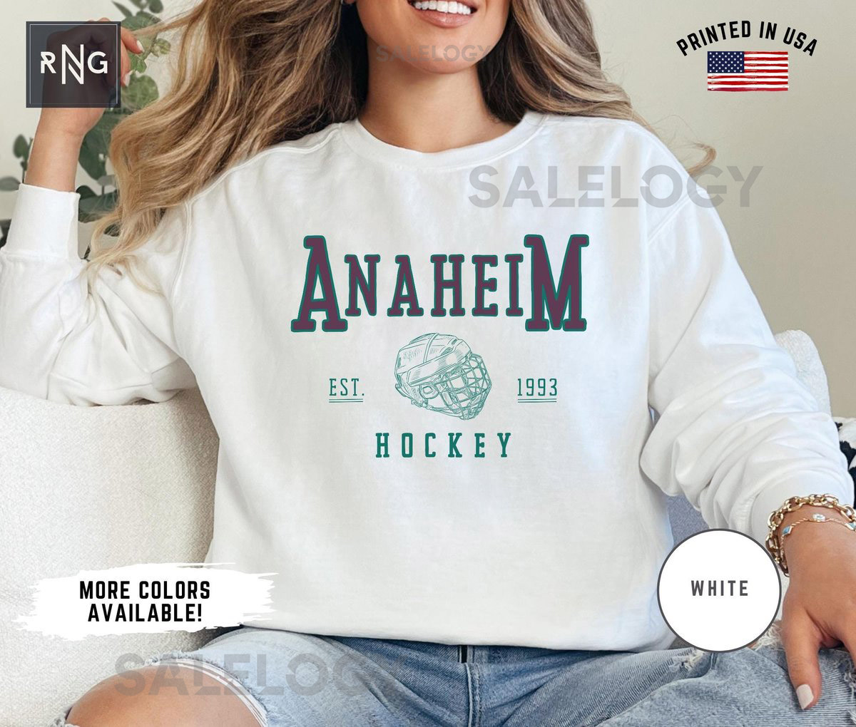 Anaheim Hockey Shirt Duck Hockey Gameday Sweatshirt Anaheim Hockey Crewneck Duck Hockey Fan Apparel Anaheim Gameday Hockey Shirt_21