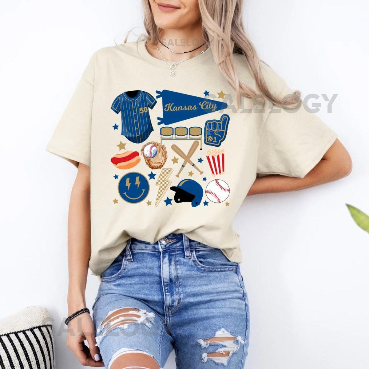 Kansas City Royals Baseball Collage Shirt_398