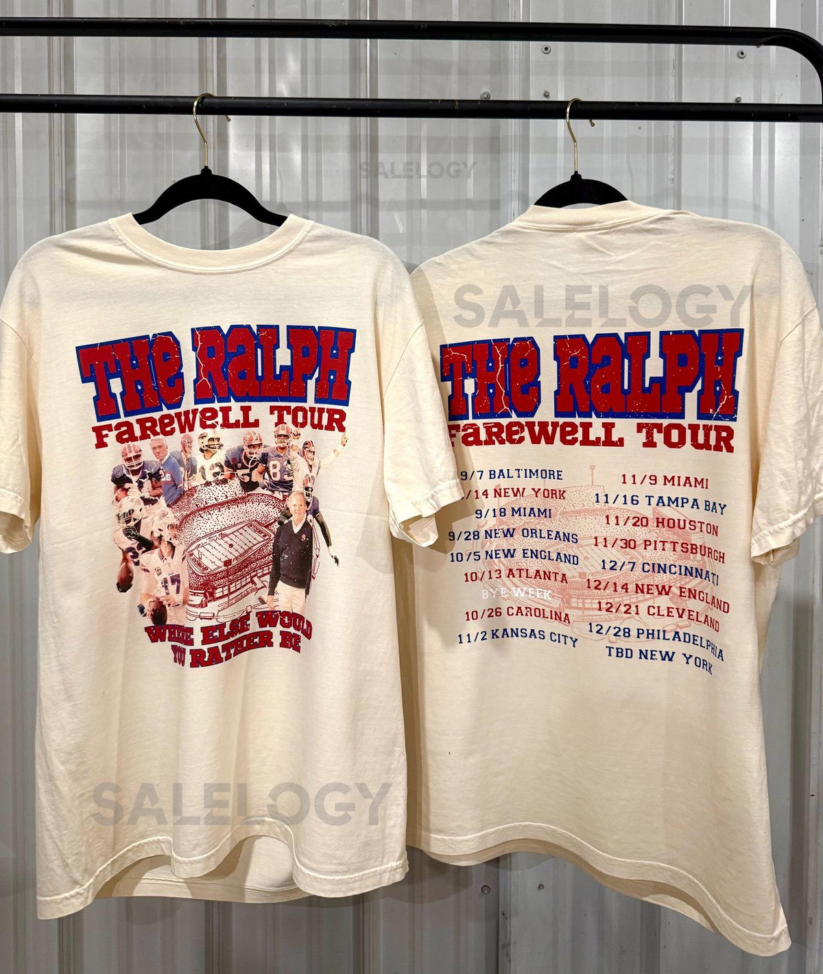 Buffalo Football The Ralph Farewell Tour Lets Go Buffalo Vintage Shirt_292