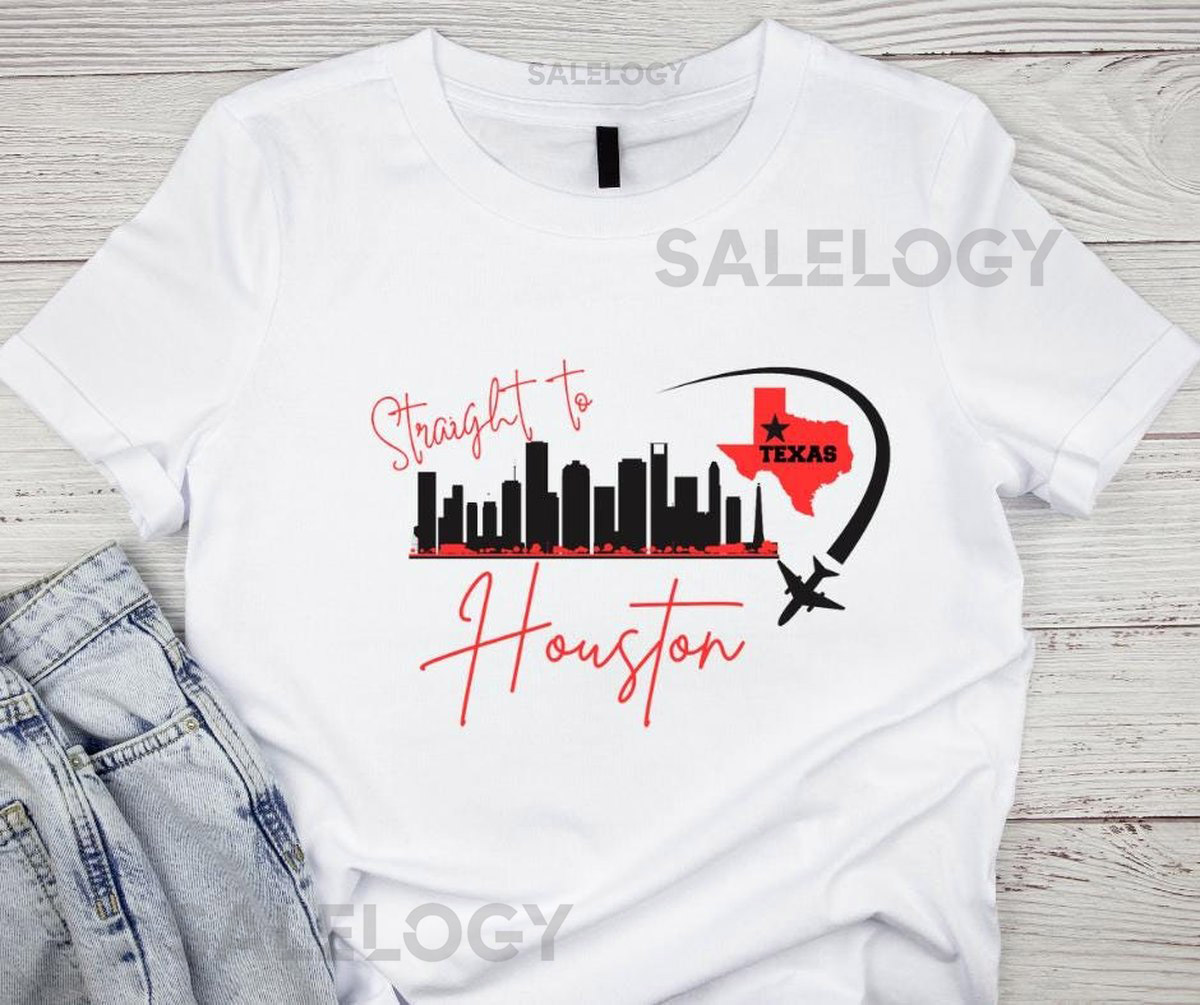 Houston Skyline T-Shirt Texas Pride A_307