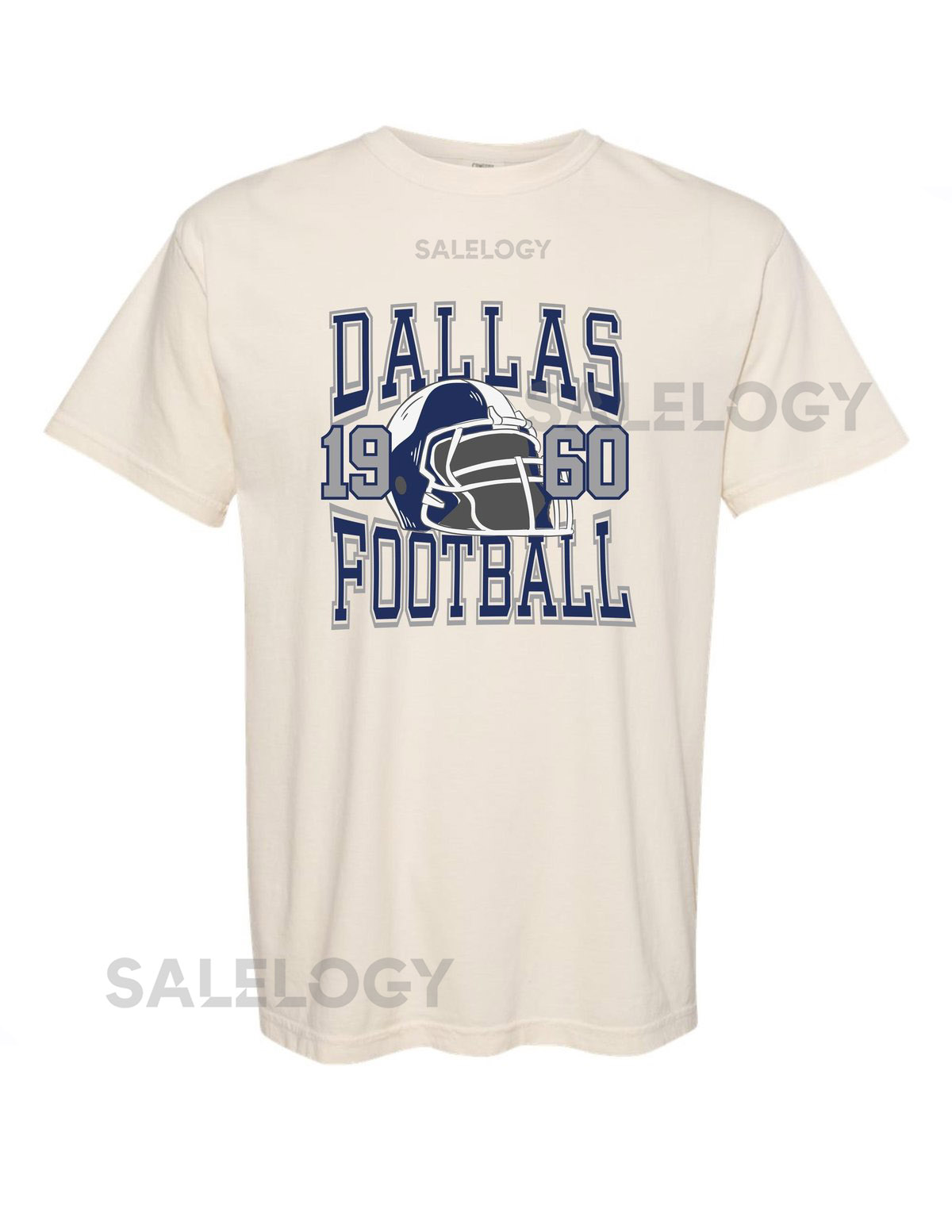 Dallas Football Helmet T-Shirt_215