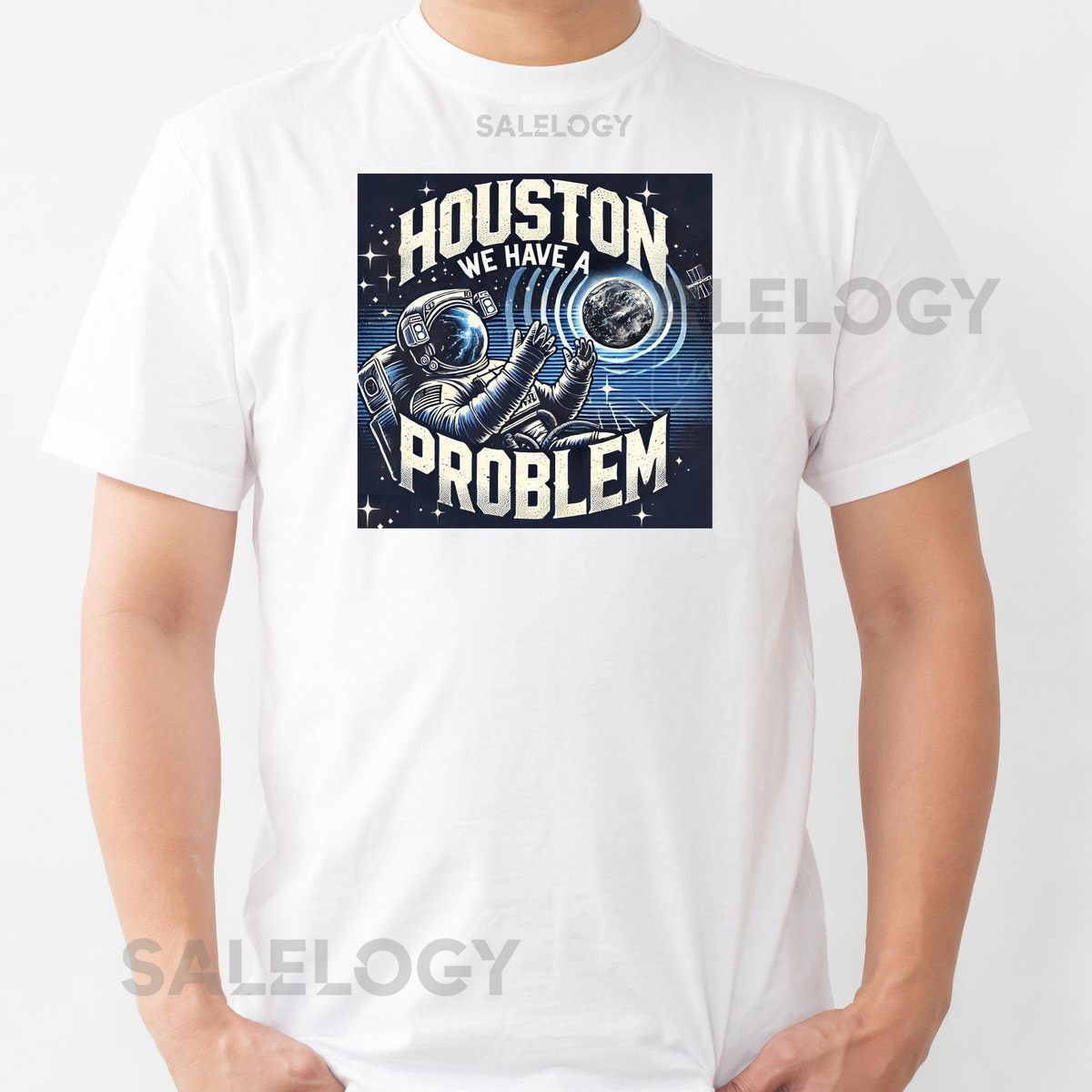 Houston We Have a Problem Shirt Texas Tee Best Texas Gift Funny Astronaut Shirt Space Center Tee NASA Tee Retro Style Shirt Funny Spa_400