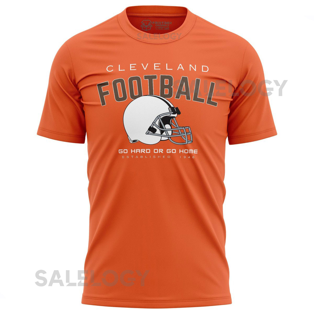 Cleveland Go Hard Go Home Unisex Shirt Sport Tees for Men Women Gameday Tee for Men Women Football Fan Shirts Perfect Gift for Him Her_306