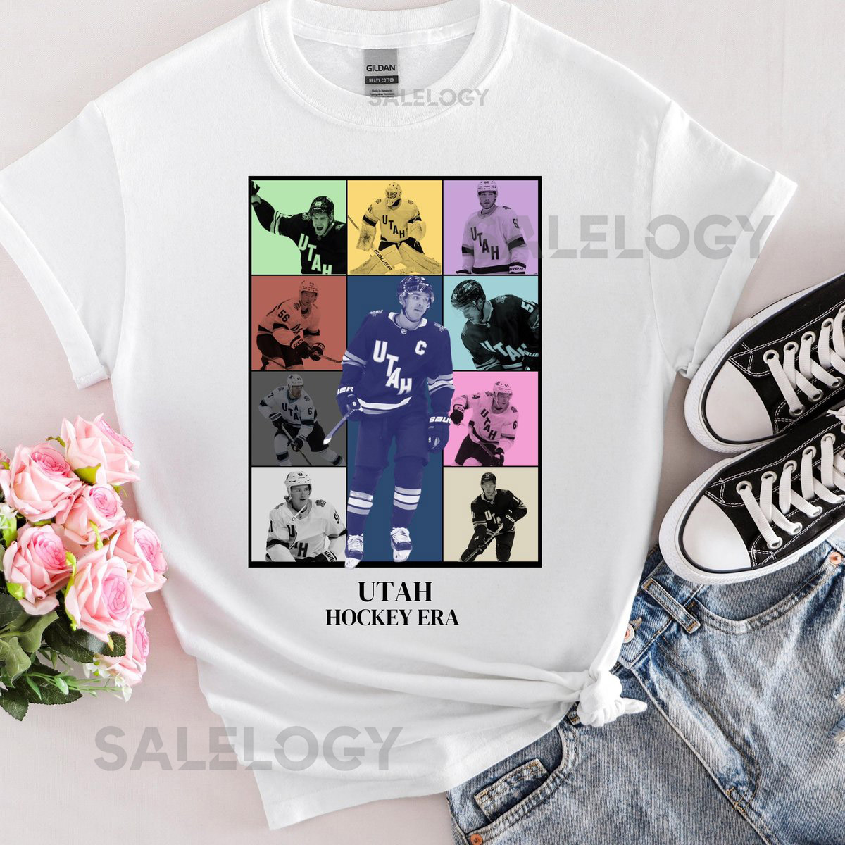 Utah Hockey Club Shirt NHL Utah Team Tee Gift Ice Hockey Sweatshirt Utah Hockey Fan T Shirt Hockey Shirt Utah Hockey Gift_131