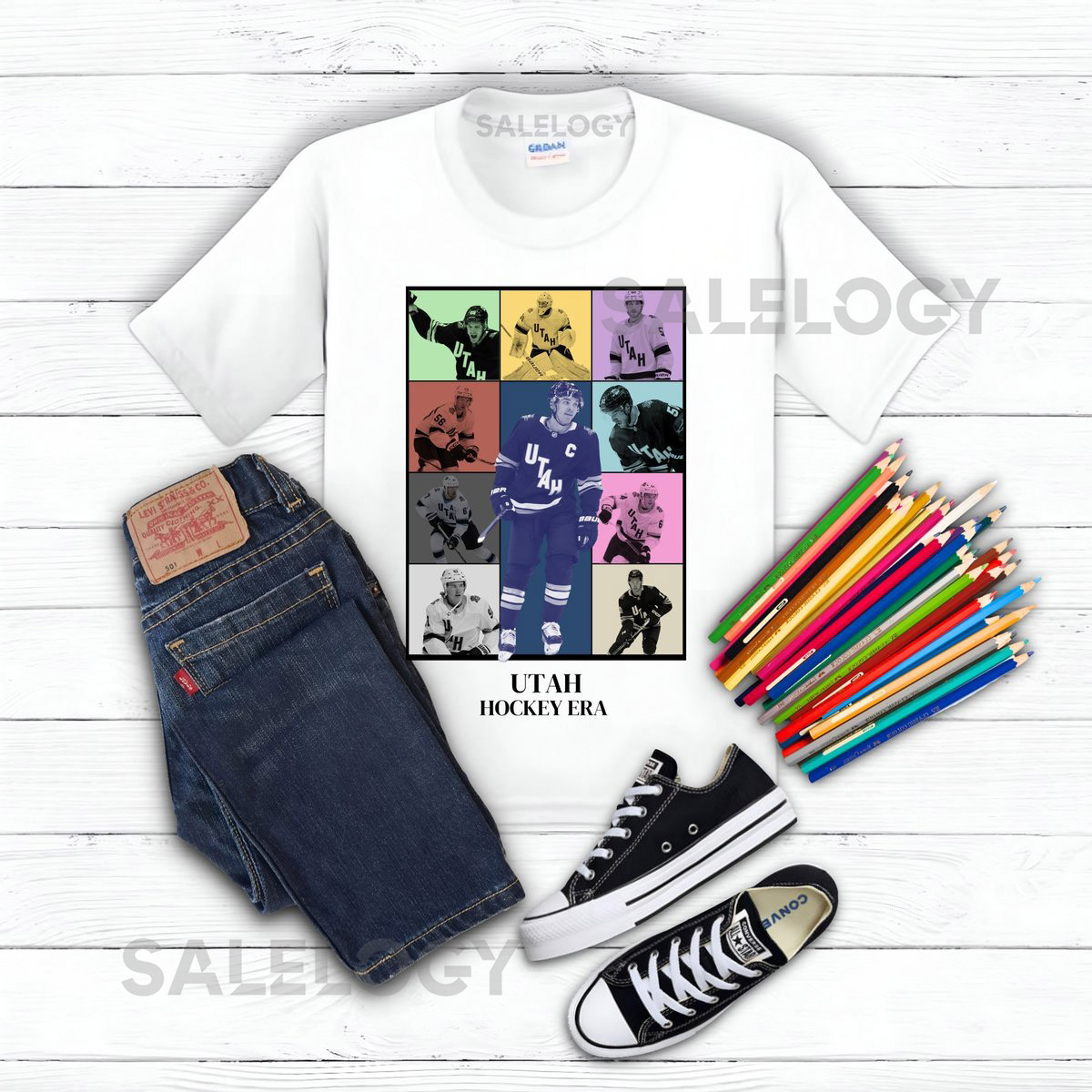 Youth Utah Hockey Club Shirt NHL Utah Team Ice Hockey Sweatshirt Utah Hockey Fan T Shirt Hockey Shirt Utah Hockey Gift_135