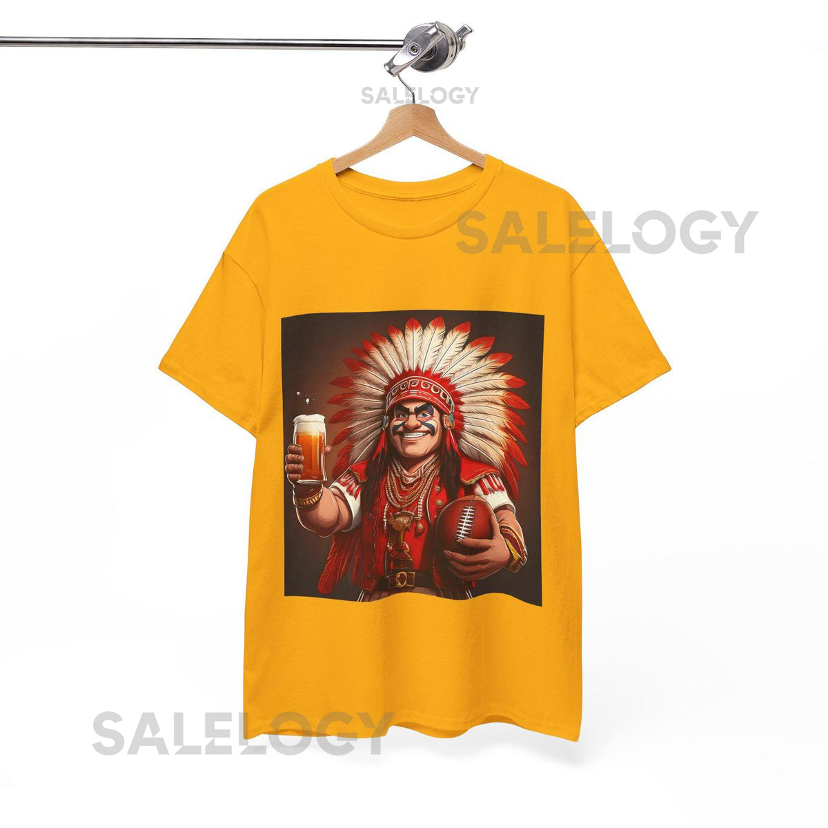 Kansas City Chiefs Football and Beer Unisex T-shirt_260