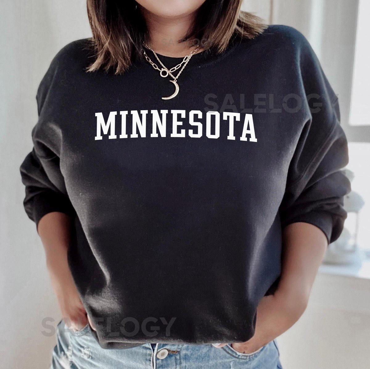 Minnesota Sweatshirt Minnesota Classic Crewneck Sweatshirt Minnesota Unisex Sweatshirt_643