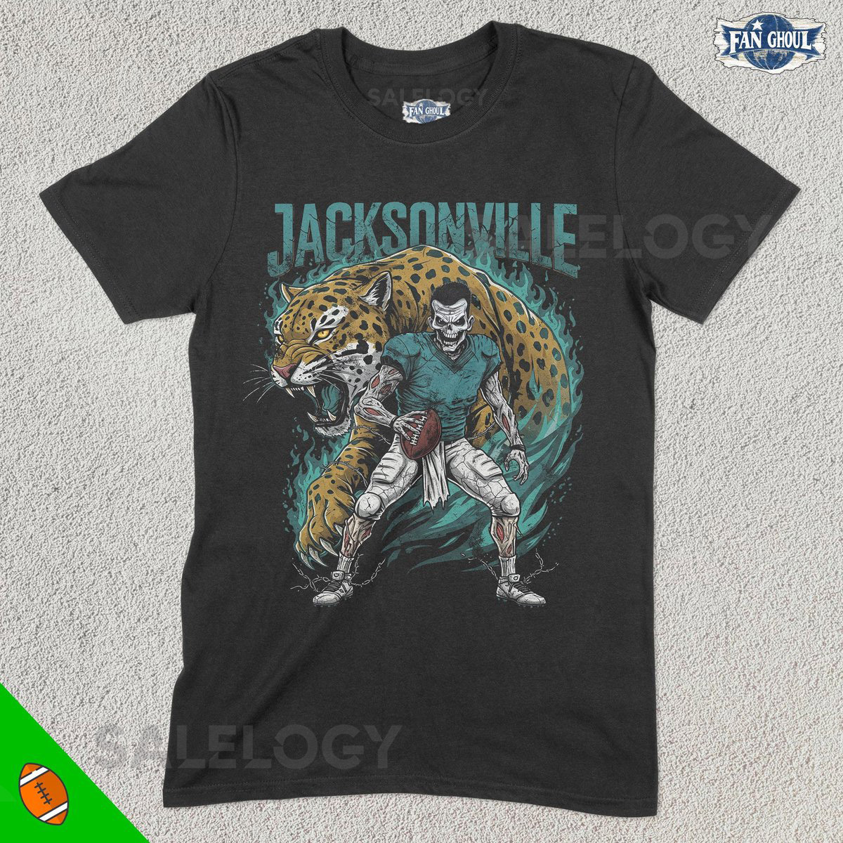 Jacksonville Football Shirt American Team Sports Tee US Sports Clothing Football Fan Gift Football Lover Apparel Vintage _606