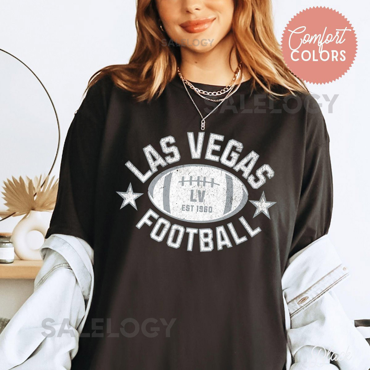 Raider Fanatics Comfort Colors Shirt Vintage Las Vegas Football T-Shirt Raider Tailgate Tee Raider Fan Gift Raider T-shirt_674
