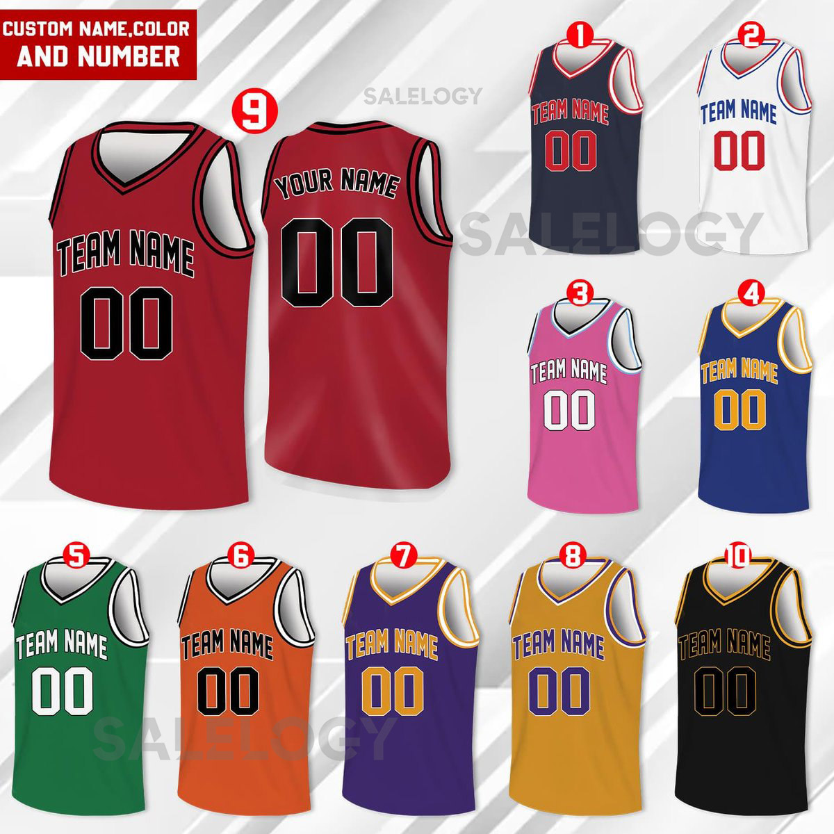 Custom Basketball Jersey Team Name Number Basketball Jersey Team Game Day Outfit Basketball Jersey for Basketball Fan Lovers Players_69