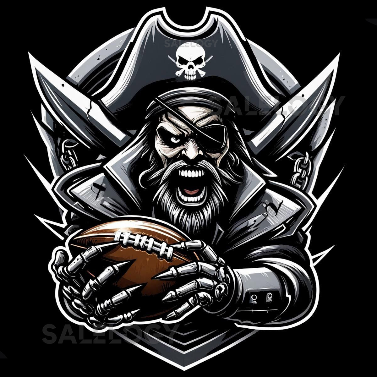 Las Vegas Raiders Football T-Shirt - Design 4_483