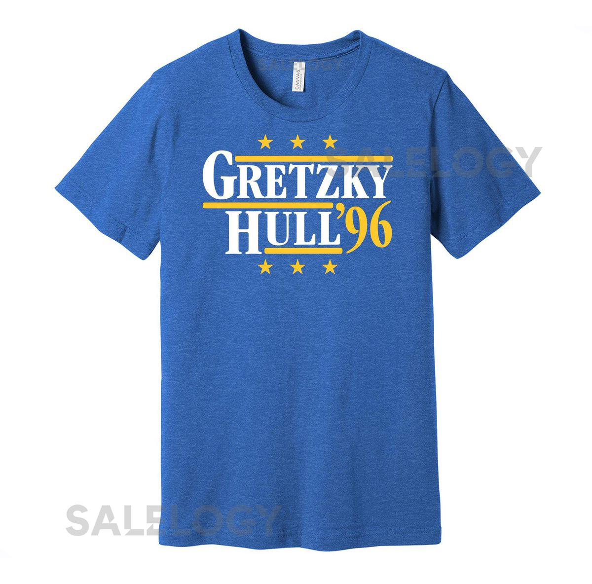 Gretzky Hull '96 Political Campaign Parody Tee Hockey Legends For President Fan Shirt S M L XL XXL 3XL Lots of Color Choices_192