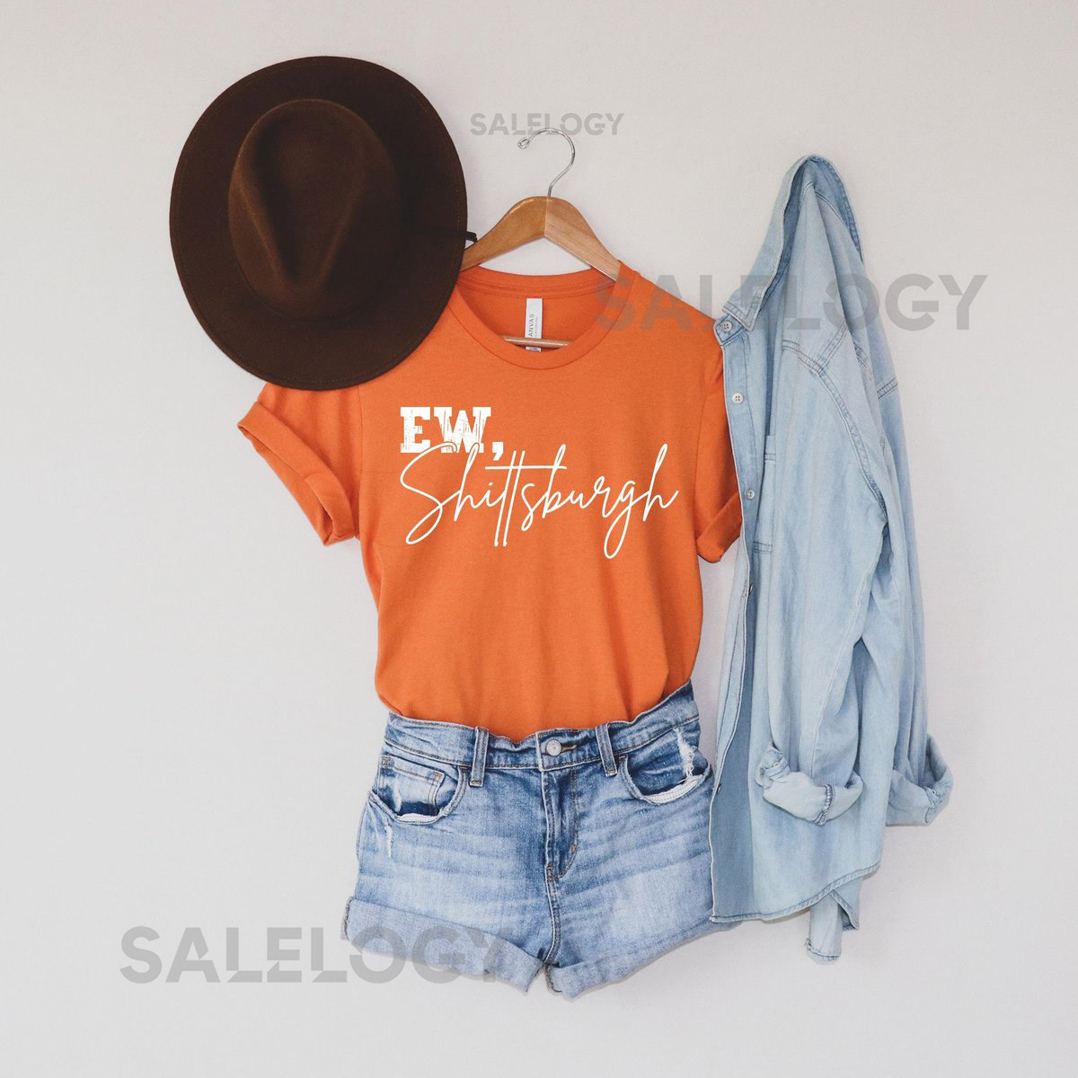 Funny Cleveland Shirt - Ew Shittsburgh Shirt - Cleveland Tailgate Apparel - Football Fan Gift - Ohio Rivalry Shirt - Battle of Ohio_468