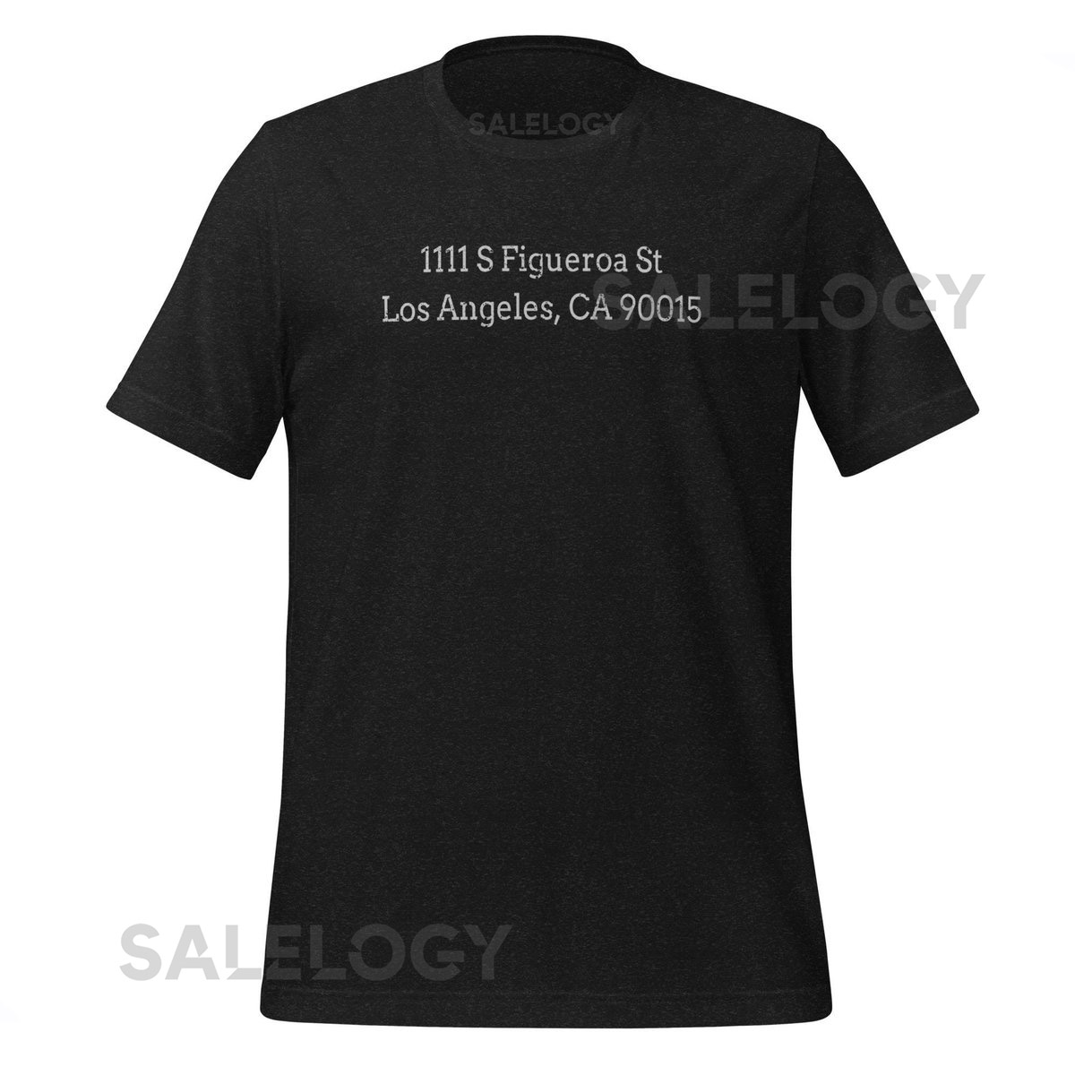 Vintage Crypto.com Arena Staples Center Address T-shirt Los Angeles Hockey_418