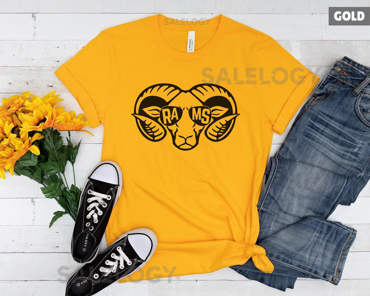 LA Rams Football Shirt Game Day Pride Unisex Fit_432