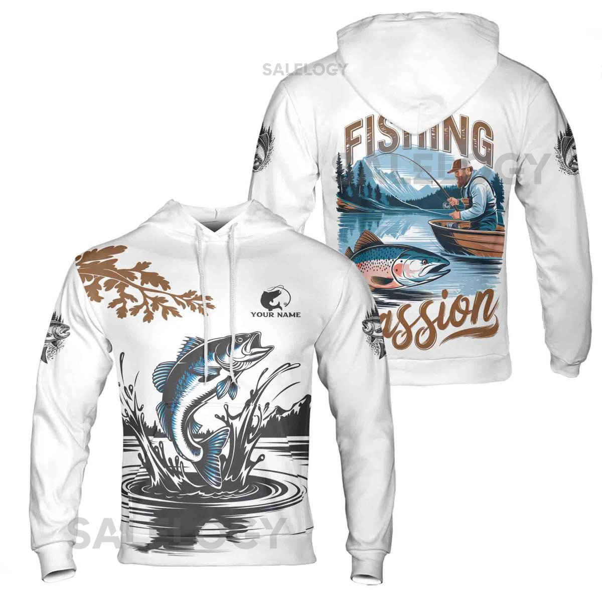 Custom Name Unisex Novelty Fishing Passion Gifts For Men Hoodie S-5XL_68