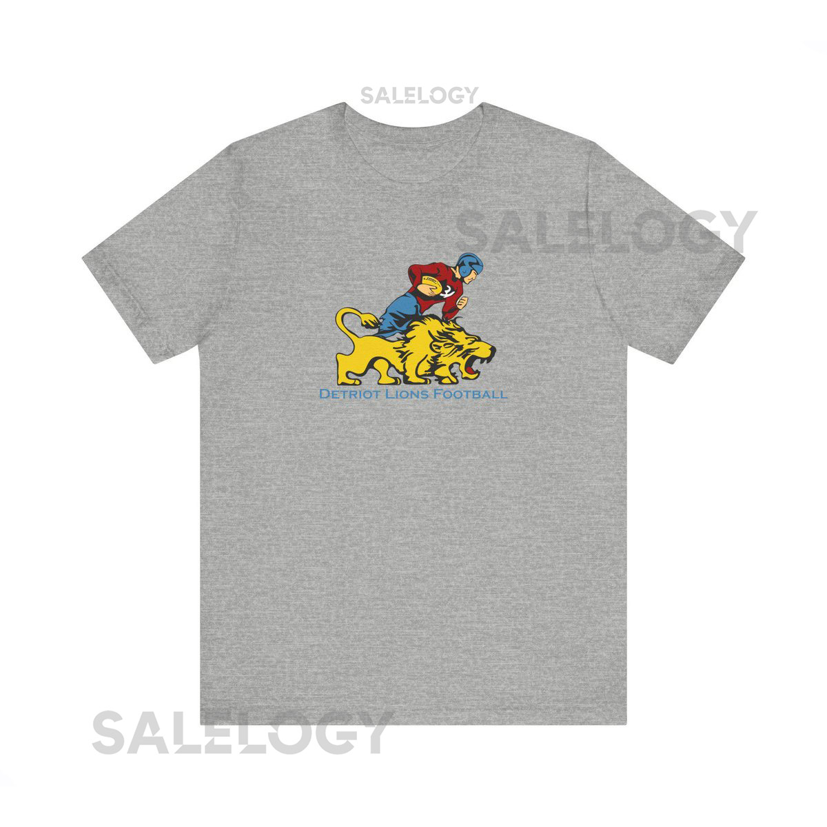 Vintage 1950 Detroit Lions Football Unisex Tee Football Sports Fan Shirt Retro Football Apparel Football Gift Lions Fan Shirt_690