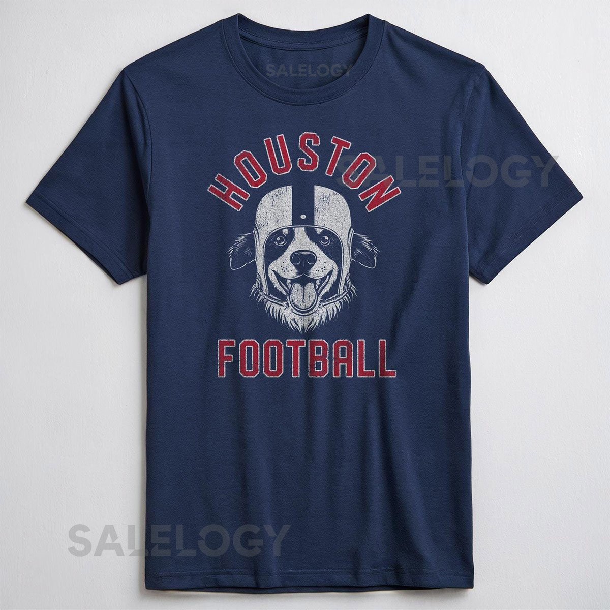 Houston Football Australian Shepherd T-Shirt Dog Lover Gift for Houston Texan_226
