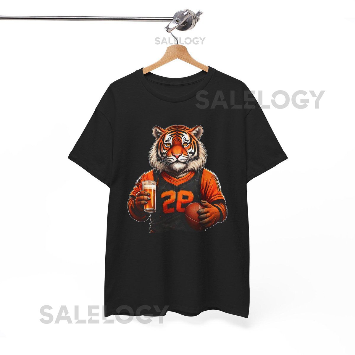 Cinncinati Bengal Football Beer T-shirt Tee Unisex Shirt Sports Fan Gift Graphic Tee_572