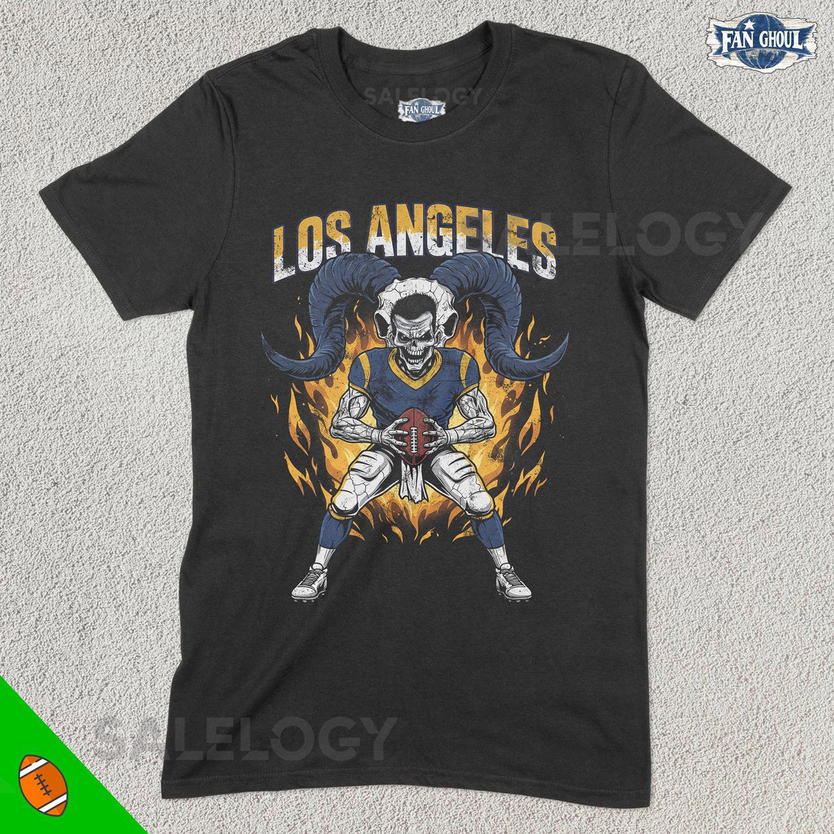 Los Angeles Football Shirt American Team Sports Tee US Sports Clothing Football Fan Gift Football Lover Apparel Vintage Ram_550