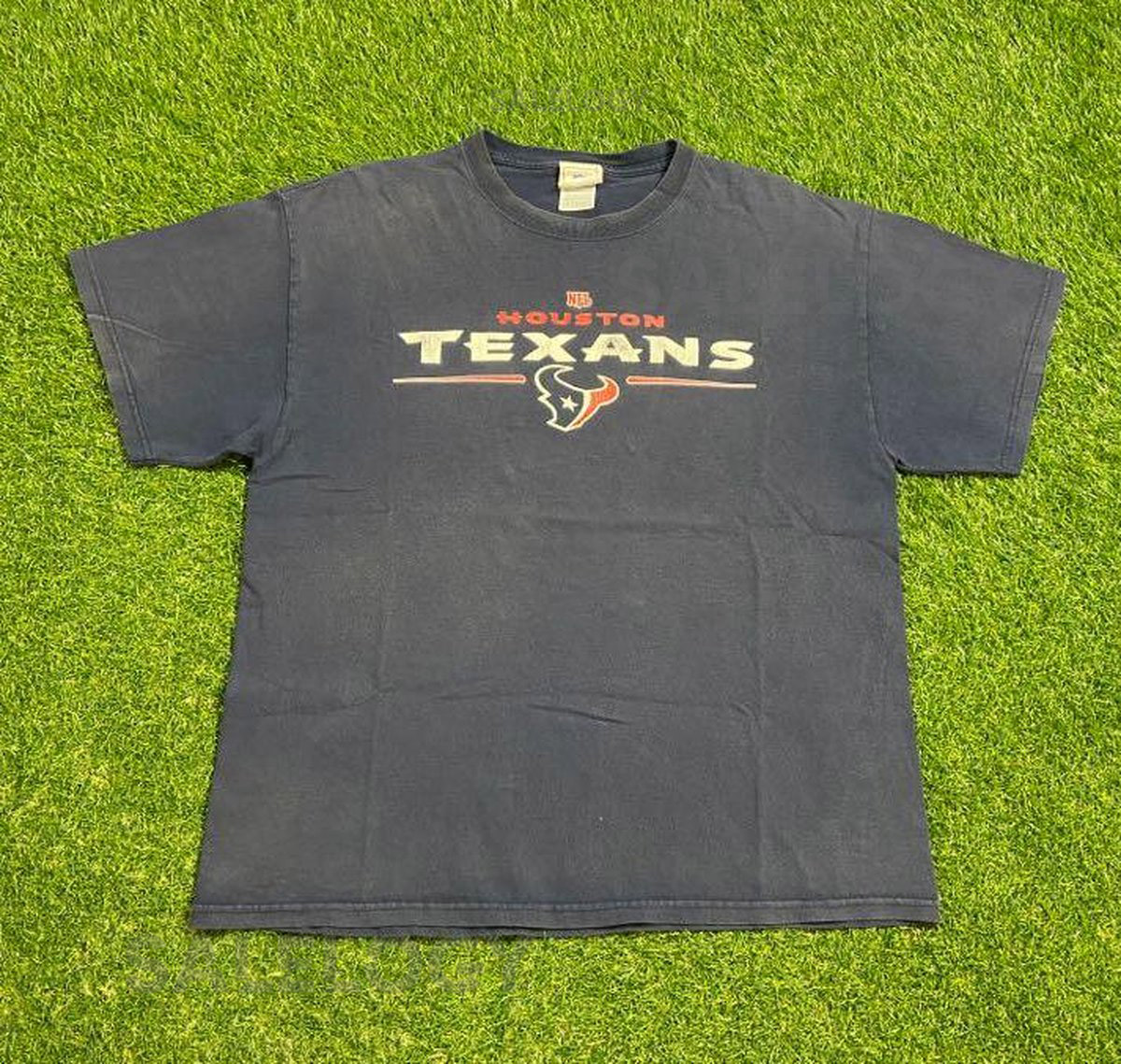 Vintage Houston Texans T Shirt Tee Size Large L Houston Oilers Texas NFL Footba_971