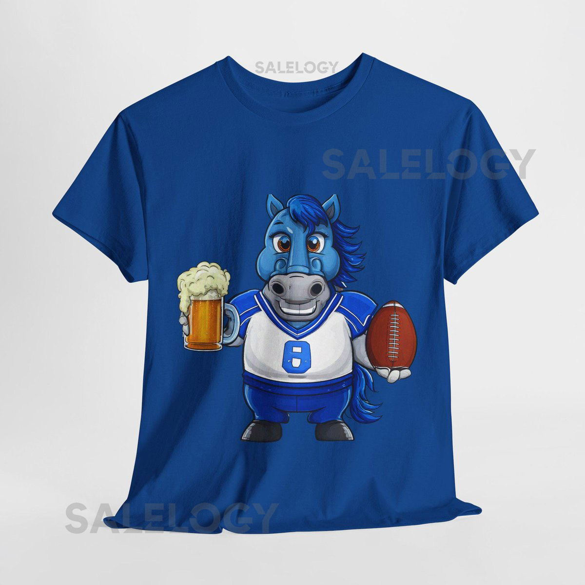 Indianapolis Colts Horse Beer Football T-Shirt Game Day A_471