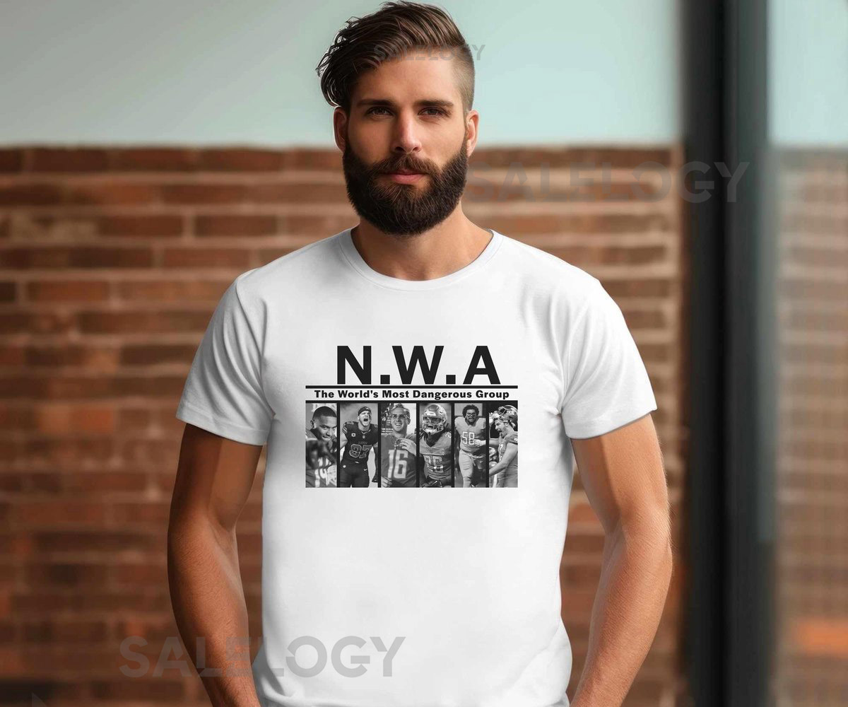 Detroit Lions NWA Superbowl T-Shirt_274