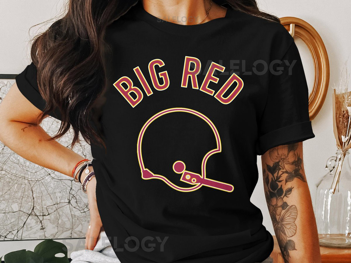 Arizona Cardinals Big Red Football Retro Helmet Short-Sleeve Long-Sleeve T-Shirts_22