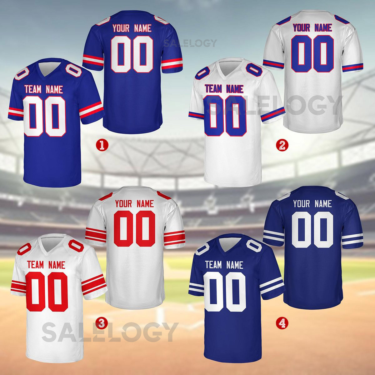 Personalized Team Name And Number Any Football Jersey Custom V-neck Short Sleeve Jersey Shirt Football Jersey For Football Fan Lover_26