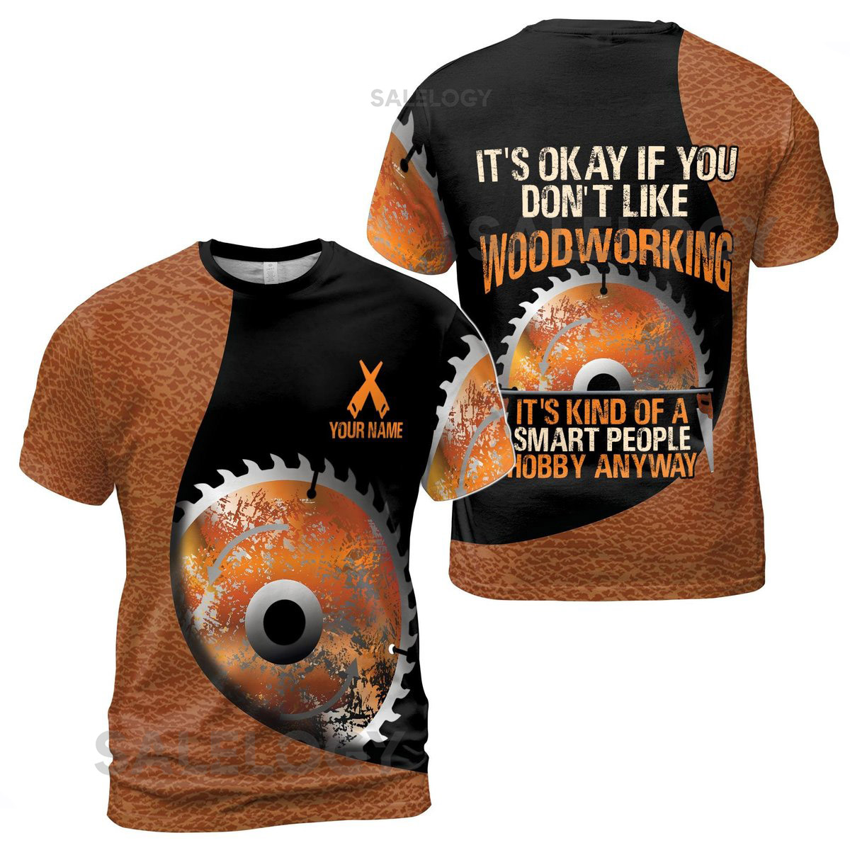 Custom Name Carpenter It39s Kind Of A Smart People Hobby Anyway Men39s T-shirt S-5XL_29