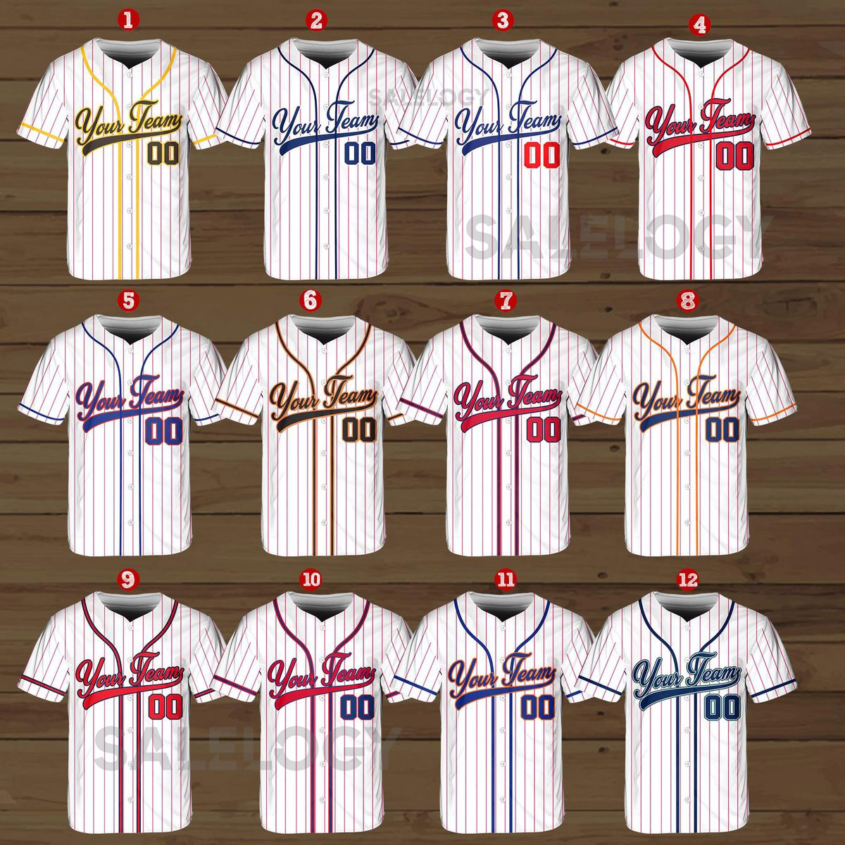 Personalized Team Name And Number Baseball Jersey Custom Baseball Jersey Shirt Baseball Jersey Uniform For Baseball Fans Baseball Lovers_493