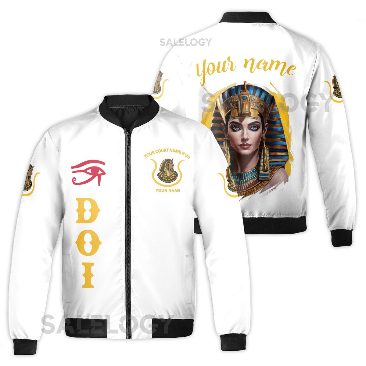 Personalized Daughters of Isis Lady Shriner DOI Bomber Jacket S-5XL_89
