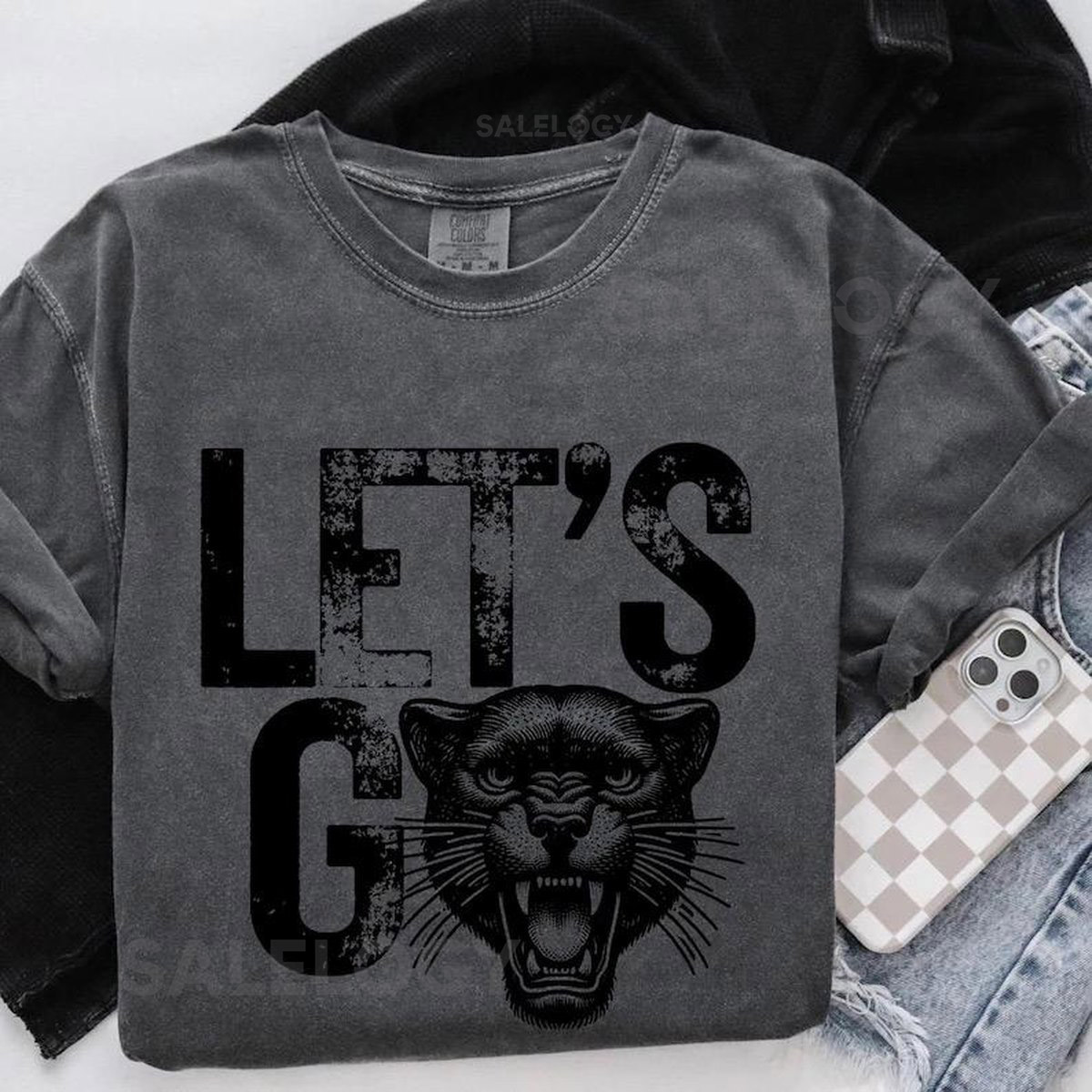 Retro Panthers Mascot Shirt Panthers Shirt Comfort Colors Back To School Panthers Football Panthers Basketball Panthers Mom Panthers Dad_852