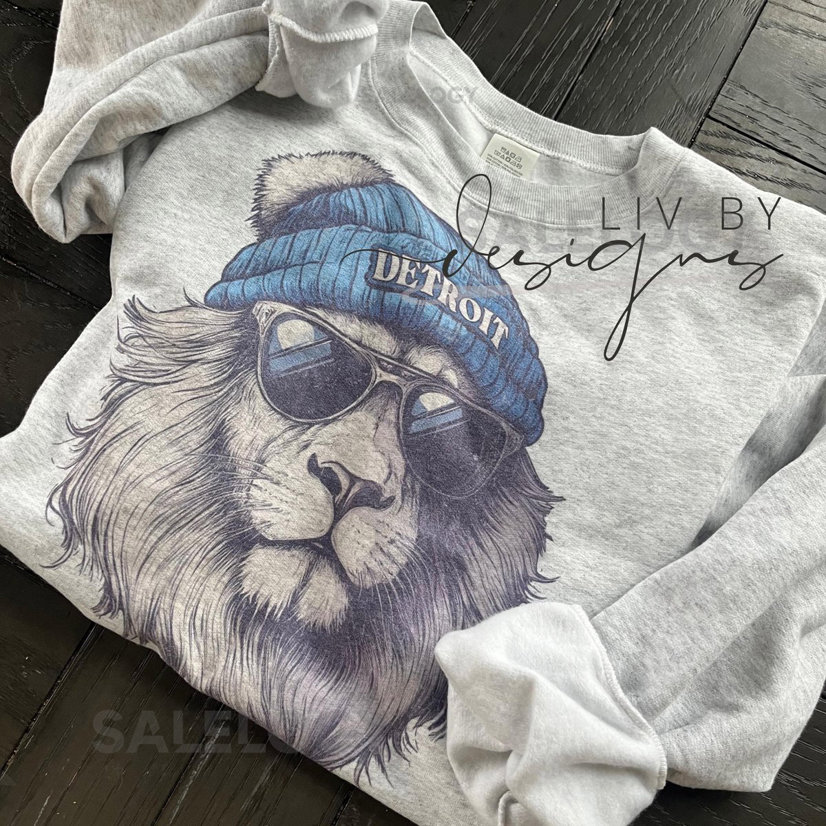 Detroit Lions Crewneck Gildan Heavyweight Top Sublimated NFL Game Day Shirt Unisex Football Fan Apparel Fall Tailgate Gear Hoodie_207