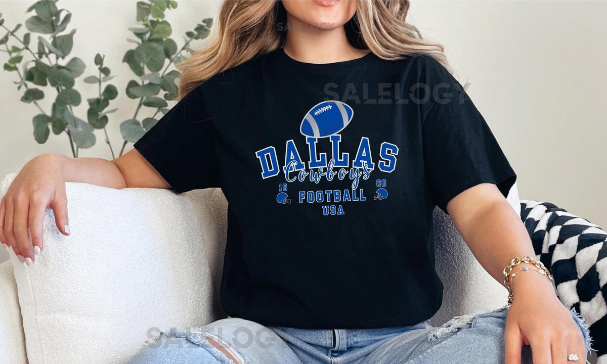 Dallas Cowboys Football T-shirt Dallas nfl football Football T-shirtsDallas Shirt Sports Shirt Funny Tee Game Day Shirt Gift For Her_137