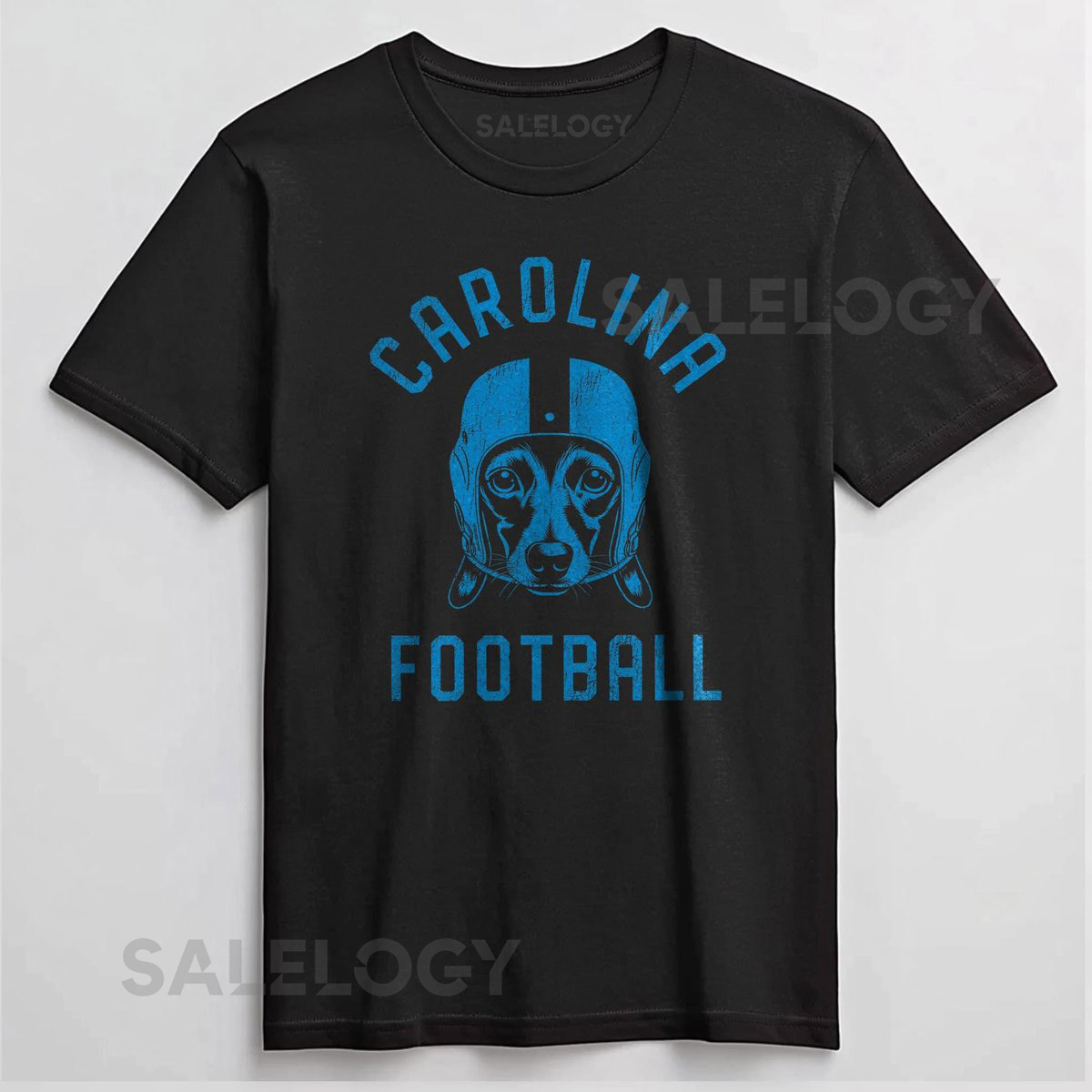 Carolina Football Dachshund T-Shirt Dog Lover Gift for Carolina Panthers fans_323