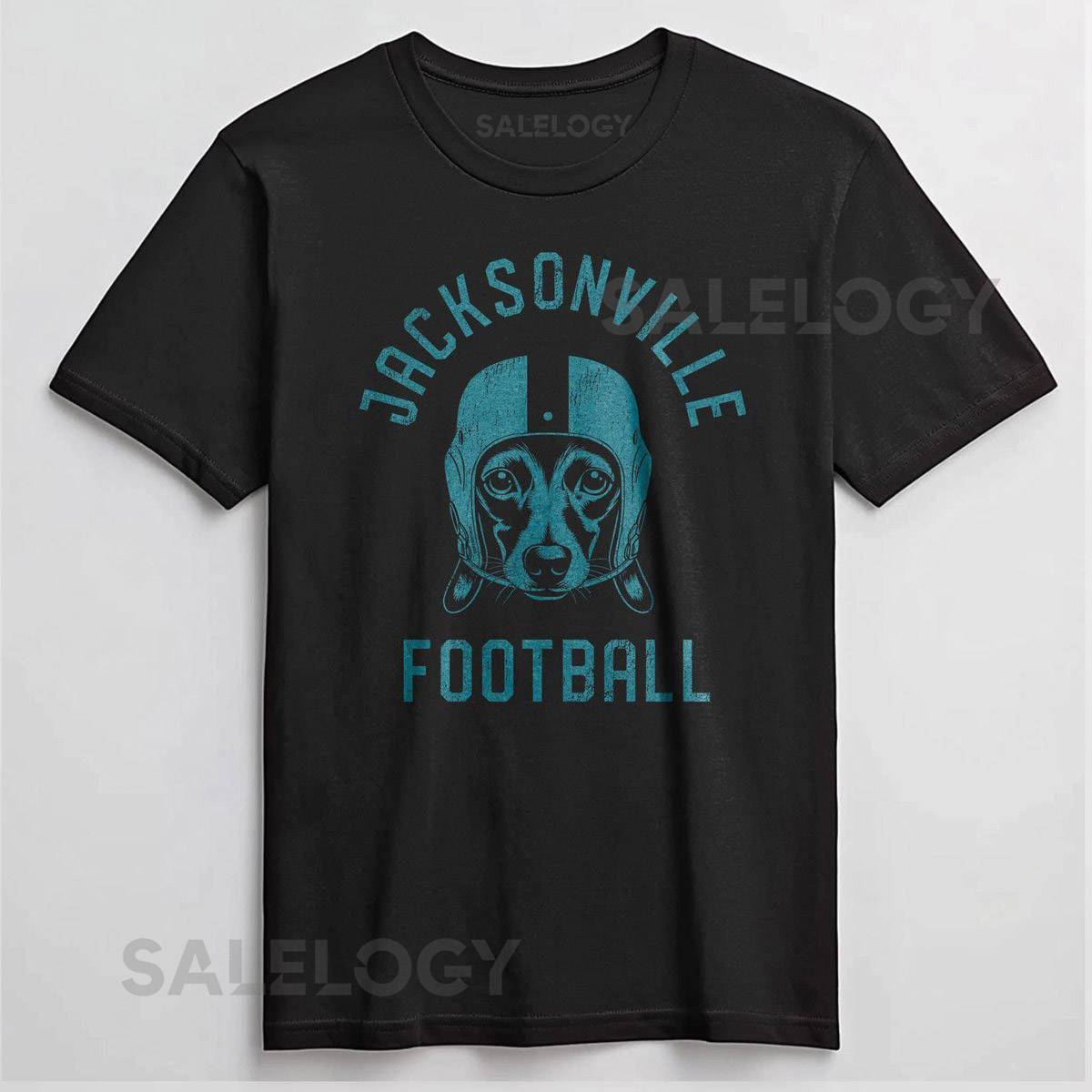 Jacksonville Football Dachshund T-Shirt Dog Lover Gift for Jacksonville Jaguar_589