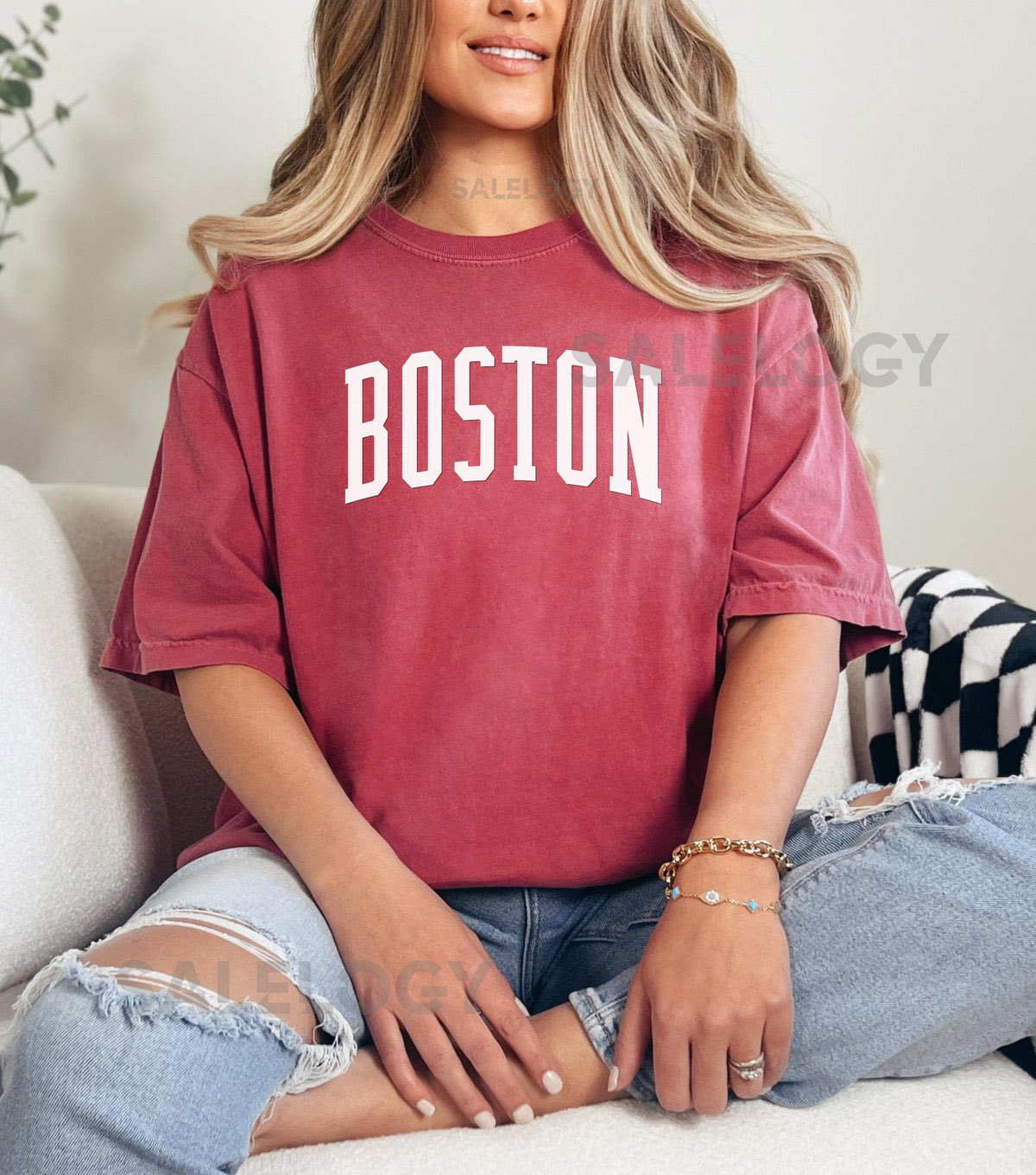 Comfort Colors T-shirt Boston shirt womens summer shirts trendy shirt cute shirts vacation shirts girl gifts mom gifts Boston tshirt_275
