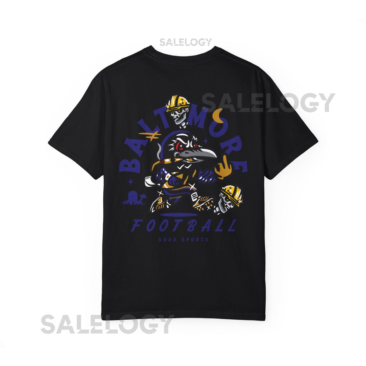 Baltimore Ravens T-shirt Unisex Tee Poe Steelers tee shirt_114