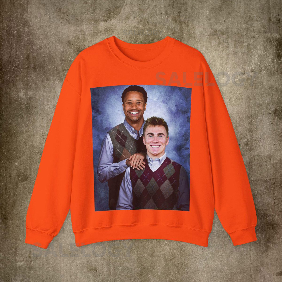 Bo Nix Courtland Sutton Denver Sweatshirt Broncos Graphic Crewneck Step Brothers Vintage Football Sweatshirt_22