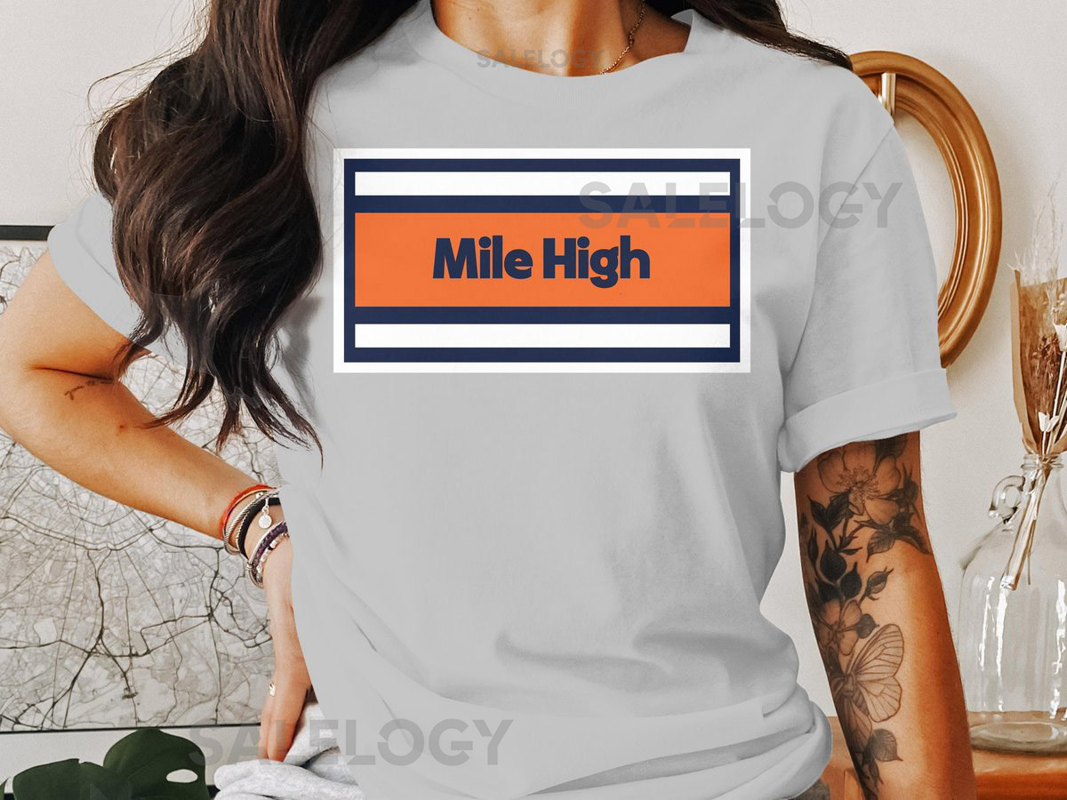 Denver Broncos Mile High Football Short-Sleeve Long-Sleeve T-Shirts_309