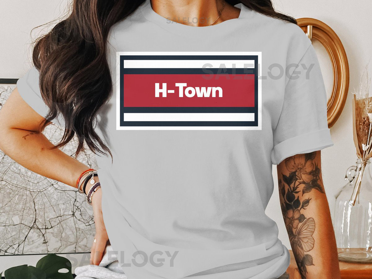 Houston Texans H-Town Football Short-Sleeve Long-Sleeve T-_337