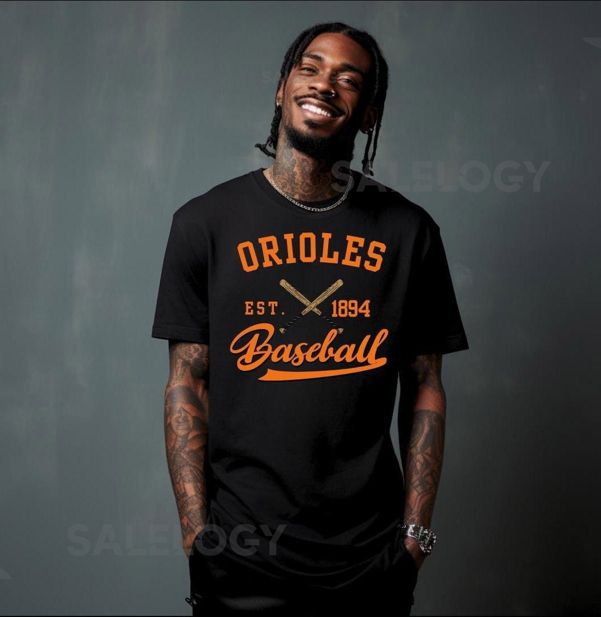 Vintage Baltimore Orioles Tee Unisex Baseball Fan Shirt_647