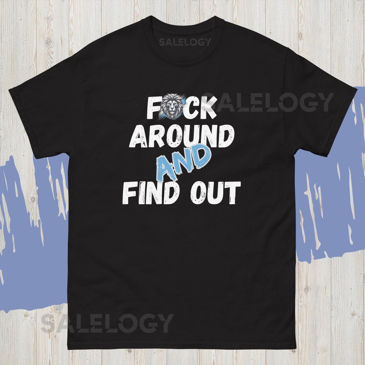 Detroit Lions Detroit football lions shirt Detroit shirt football Fuck around and find out class=