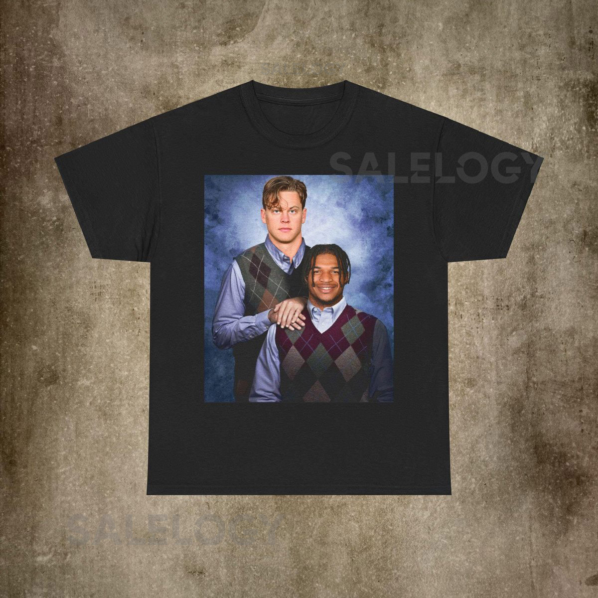 JaMarr Chase Joe Burrow Cincinnati Football T-Shirt Step Brothers Football Shirt Bengals Football Shirt Football Funny Shirt_688