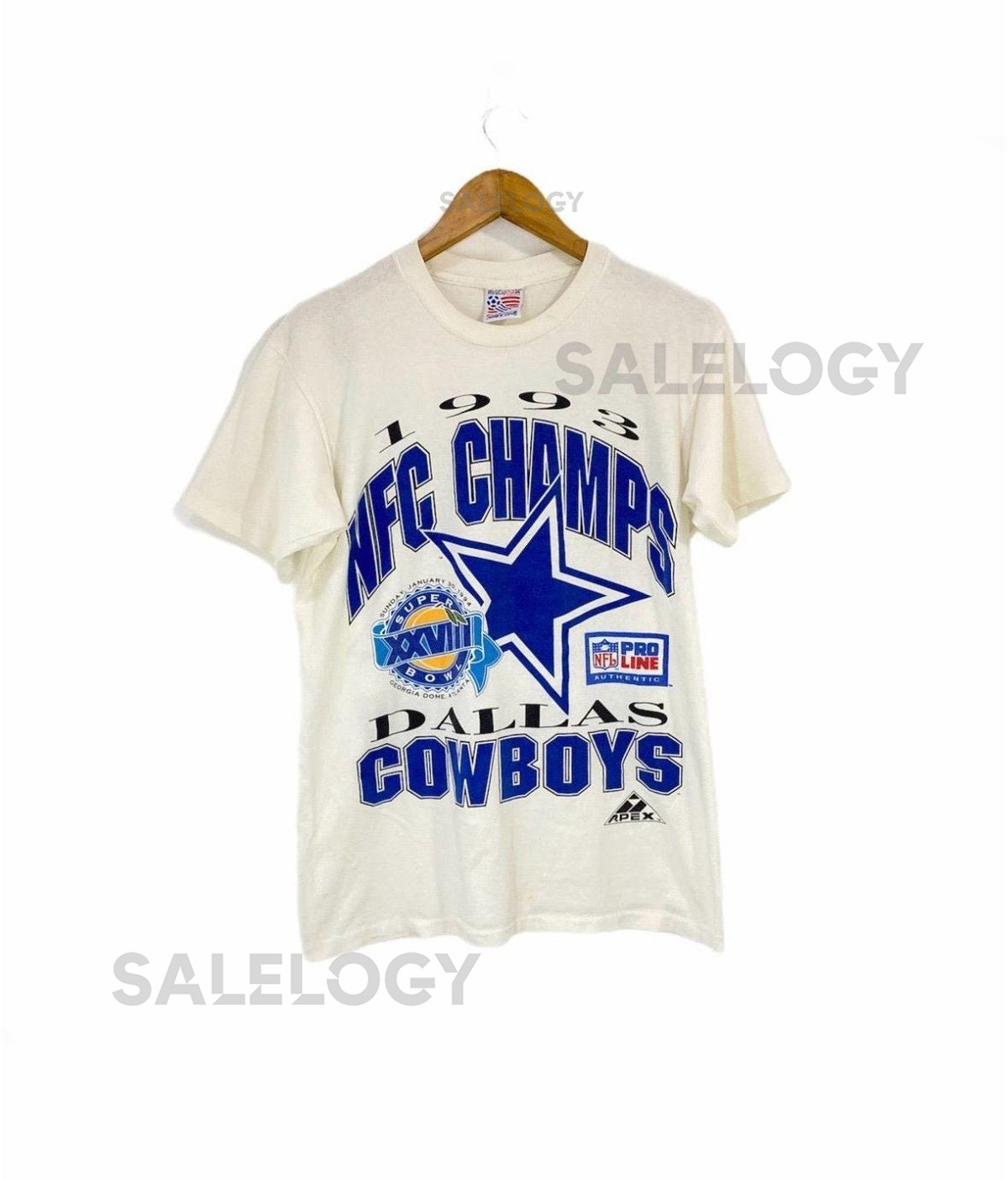 Vintage 93s DALLAS COWBOYS NFL Super Bowl Shirt Champions_519