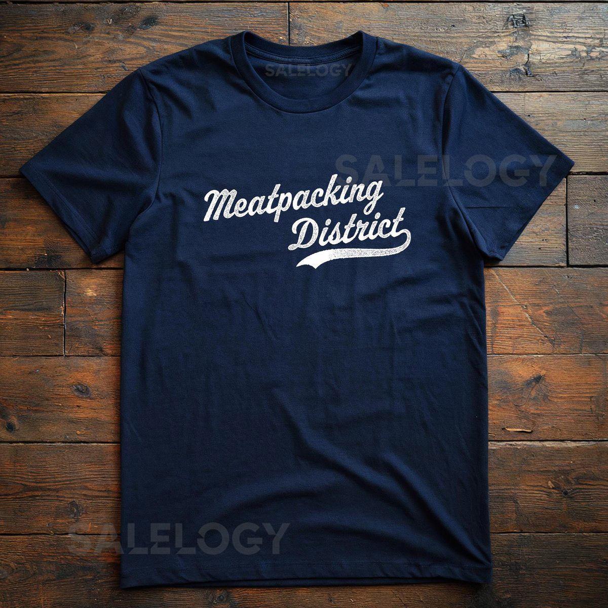 Meatpacking District Baseball Tee New York Yankees Inspired Cotton Shirt_621