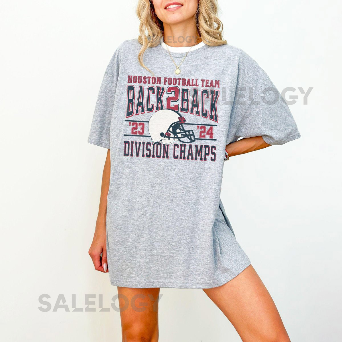 Houston Football Team Back 2 Back Division Champs Unisex Soft T-Shirt Retro Texan Football Shirt Vintage Texan 2 In A Row Championsh_259