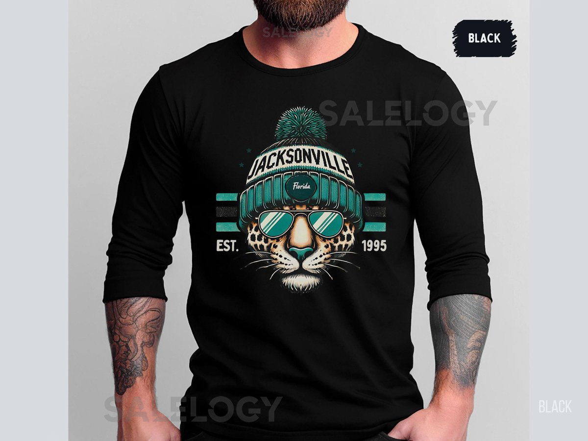 Jacksonville Football Long Sleeve Tee Fan Shirt Team Spirit Apparel Football Game Day Top Sports Fa_599