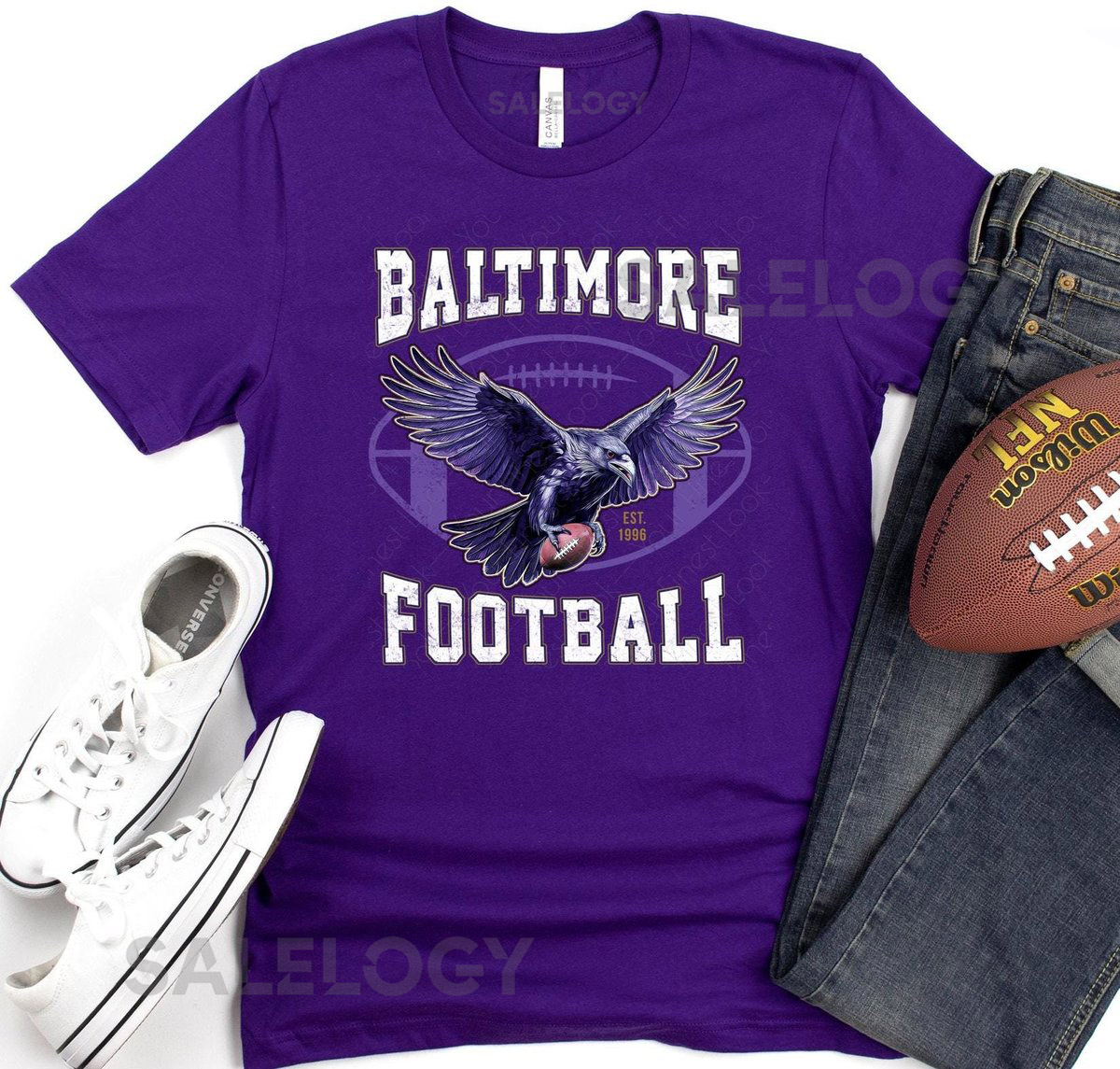 Baltimore Football Fan Shirt - Unisex t-shirt_62